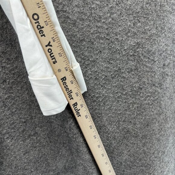 Theory Blazer Women 0 White Silk Blend Single Button Lightweight Sport Coat - Picture 6 of 11